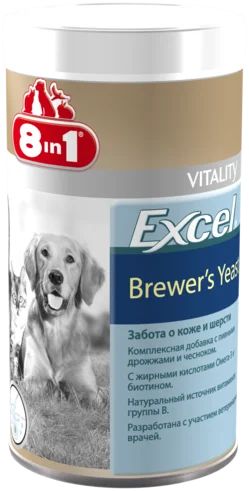 Лот: 16223214. Фото: 1. Витамины 8 in 1 Excel Brewer&amp... Косметика для животных