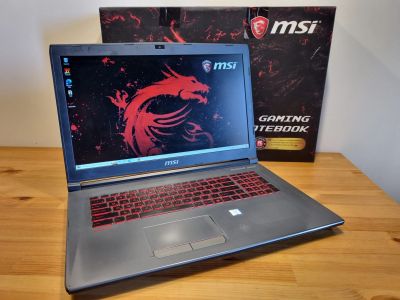 Лот: 19176290. Фото: 1. MSI GV72 17,3"/GTX1050Ti 4Gb/i7-7700Hq... Ноутбуки