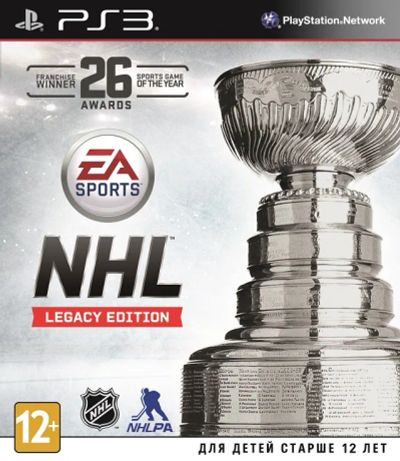 Лот: 19519323. Фото: 1. Диск Sony Playstation3(PS3) NHL... Игры для консолей