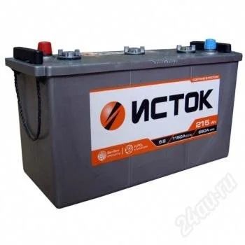 Лот: 6360395. Фото: 1. Аккумулятор Istok 3СТ-215 N зал... Аккумуляторы