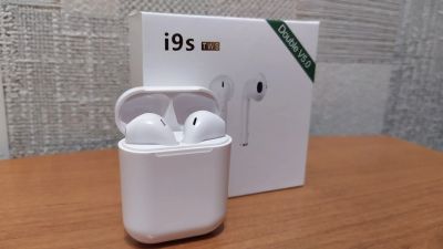 Лот: 14612059. Фото: 1. Беспроводные наушники i9s 5.0. Наушники, гарнитуры