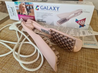 Лот: 19256979. Фото: 1. Щипцы для завивки волос Galaxy... Укладка и стрижка волос, бритьё, эпиляция