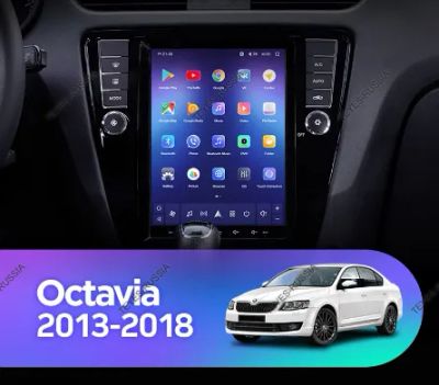 Лот: 20760320. Фото: 1. Магнитола Teyes Tpro 2 Skoda Octavia... Автомагнитолы