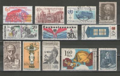 Лот: 16651174. Фото: 1. Лот марок - Чехословакия - ЗА... Марки