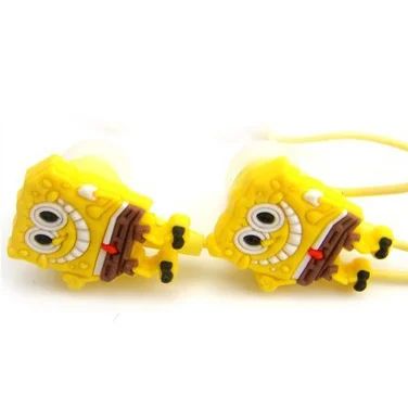 Лот: 8094870. Фото: 1. Наушники капельки SpongeBob. Красноярск