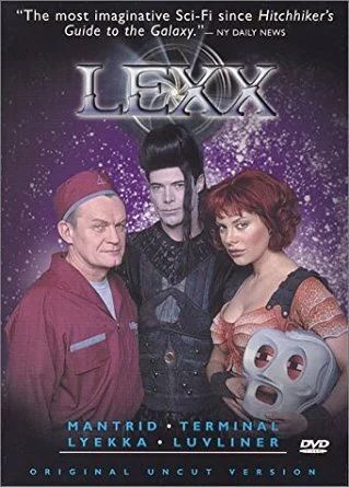 Лот: 10393769. Фото: 1. Сериал LEXX 3 сезона на 4 DVD. Видеозаписи, фильмы