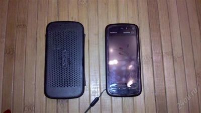 Лот: 794166. Фото: 1. Nokia 5800 + Чехол (Без обмена... Смартфоны