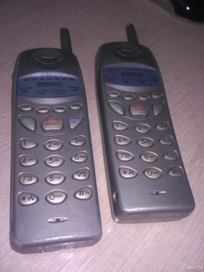 Лот: 14362772. Фото: 1. Радиотелефоны трубки Senao с 90-х... DECT и радиотелефоны