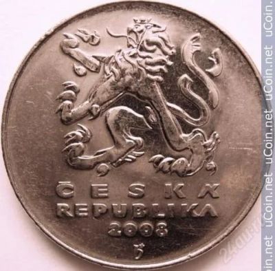 Лот: 2552601. Фото: 1. 5 крон чехия 2008г монета Возможен... Европа