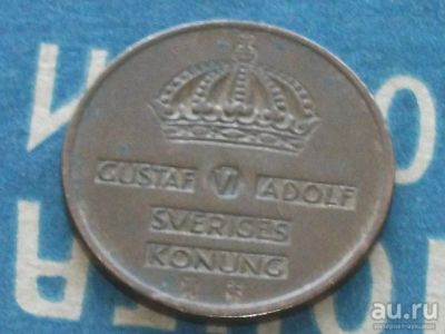 Лот: 13238081. Фото: 1. Монета 5 эри пять оре ере Швеция... Европа