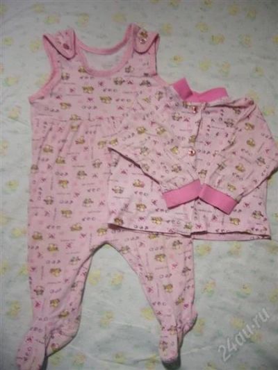 Лот: 921438. Фото: 1. Позунки+кофточка на 4-6мес. Ползунки, распашонки, слипы