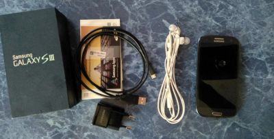 Лот: 8809612. Фото: 1. Samsung Galaxy S3 i9300 Pebble... Смартфоны