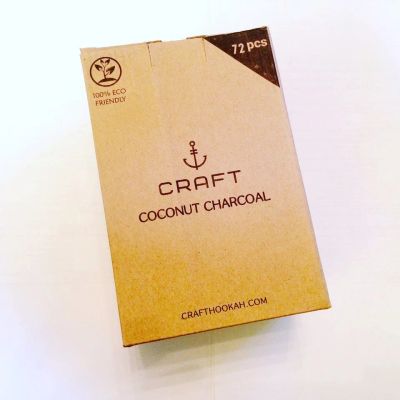 Лот: 9972508. Фото: 1. уголь для кальяна CRAFT 22" 25... Аксессуары и запчасти для кальянов