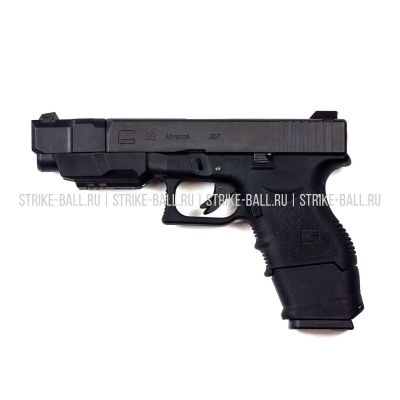 Лот: 16239726. Фото: 1. Glock 33 Gen.3 metal slide, WE. Пейнтбол, страйкбол