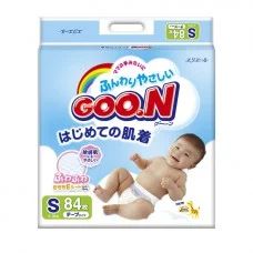 Лот: 4285875. Фото: 1. GOO.N подгузники S (4-8 кг) 84... Детская гигиена