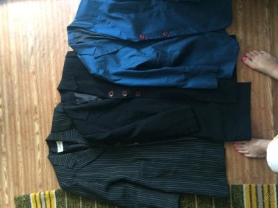 Лот: 5883227. Фото: 1. Три френча 48 р-р. Пиджаки, жакеты, жилеты