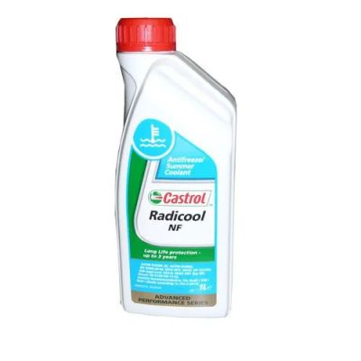 Лот: 14921096. Фото: 1. Castrol Radicool NF, 1L (охлаждающая... Масла, жидкости