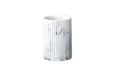 Лот: 24644875. Фото: 1. Стакан для зубных щёток EVIO Marble. Аксессуары для ванной