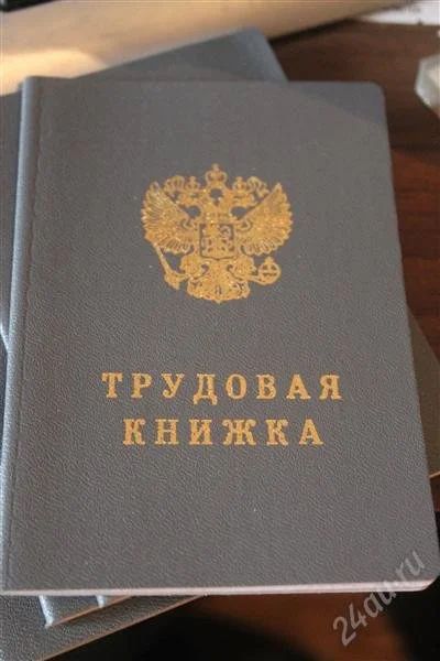 Лот: 2854390. Фото: 1. Чистая трудовая книжка ТК-1. Другое (коллекционирование, моделизм)