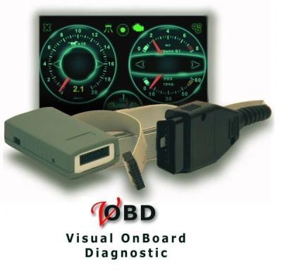 Лот: 10755955. Фото: 1. Visual OnBoard Diagnostic (VOBD... Диагностическое оборудование, измерительный инструмент