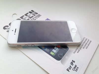 Лот: 3704623. Фото: 1. iPhone 5 16gb white. Смартфоны