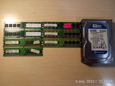 Лот: 18883133. Фото: 1. DDR-II 512mb 7 планок живых+ мёртвый... Оперативная память