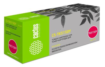 Лот: 24949385. Фото: 1. Картридж_лазерный Cactus CS-TK5150Y... Картриджи, расходные материалы