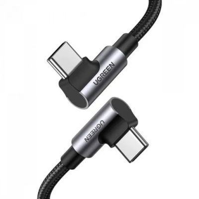 Лот: 24869165. Фото: 1. Кабель UGREEN US335 Right Angle... Шлейфы, кабели, переходники