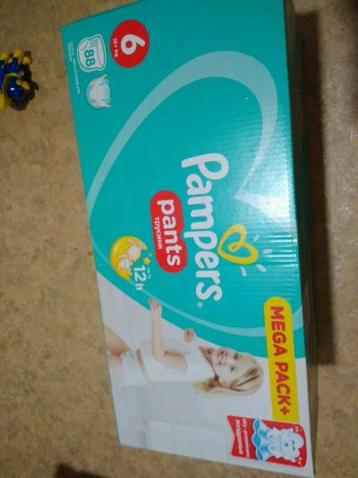 Лот: 14359912. Фото: 1. Pampers трусики Pants 88шт. Детская гигиена
