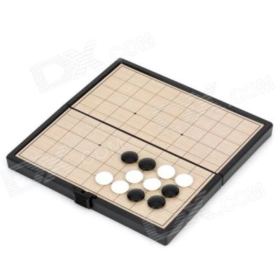 Лот: 4915269. Фото: 1. шашки I-GO дорожные магнитные... Шахматы, шашки, нарды