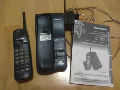 Лот: 17790504. Фото: 1. Радиотелефон Panasonic KX-TC1205RUB. DECT и радиотелефоны