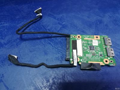 Лот: 17781975. Фото: 1. б\у Плата с картридером и USB... Платы расширения, контроллеры, доп. порты