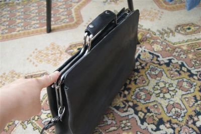 Лот: 1876040. Фото: 1. сумка кожаная деловая. Сумки