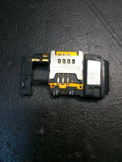Лот: 8282744. Фото: 1. Сим-риддер Samsung S8500. Шлейфы, разъёмы