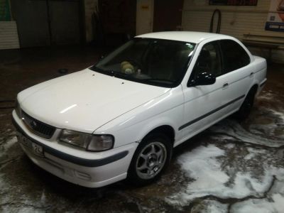 Лот: 9713679. Фото: 1. Nissan Sunny 2001г. 1.5 АКПП ОТС... Автомобили