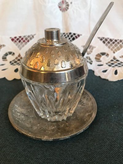 Лот: 19221173. Фото: 1. Горчичница, хреновница, соусница... Предметы сервировки