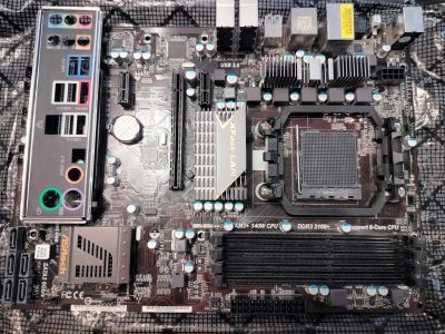 Лот: 25021956. Фото: 1. Материнская плата AM3+ ASRock... Материнские платы
