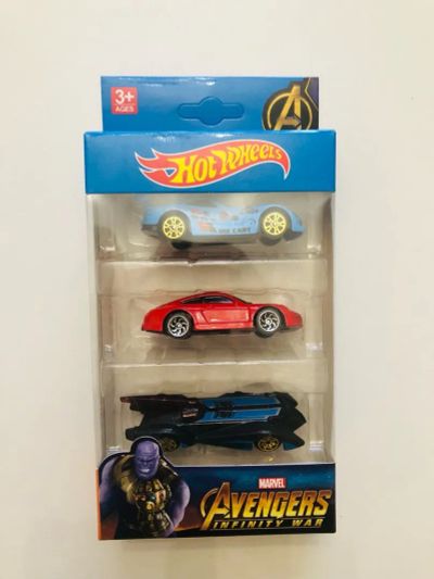 Лот: 25554360. Фото: 1. Набор машинок 3 штуки Marvel Avengers. Машины и техника