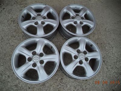 Лот: 4639799. Фото: 1. Оригинальное литье Nissan 5*114... Диски