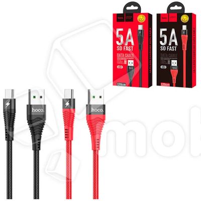 Лот: 18914047. Фото: 1. Кабель USB - Type-C Hoco U53... Дата-кабели, переходники