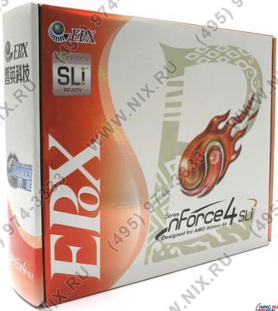 Лот: 4502533. Фото: 1. Материнская плата Epox 9npa3 sli... Материнские платы