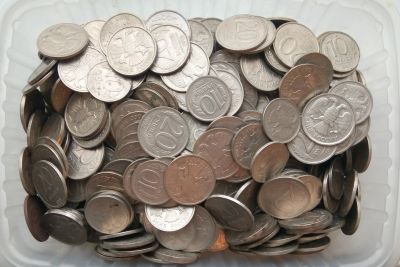 Лот: 19669751. Фото: 1. Монеты 1992 года 3 кг (не магнитные... Россия после 1991 года