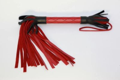 Лот: 24326679. Фото: 1. Плетка из натуральной кожи BDSM... Игрушки