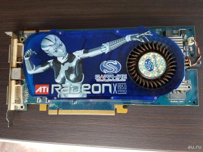 Лот: 8039623. Фото: 1. Видеокарта Saphire Radeon X1950... Видеокарты