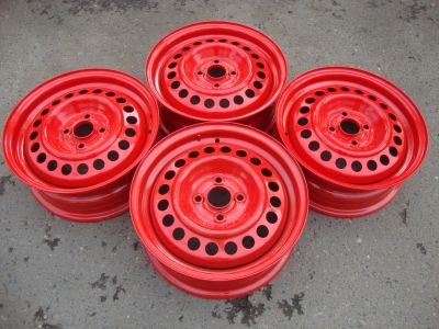 Лот: 8056600. Фото: 1. Новый комплект штампованных дисков... Диски