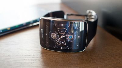 Лот: 7528088. Фото: 1. Samsung Gear S Black. Смарт-часы, фитнес-браслеты, аксессуары