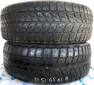 Лот: 14502871. Фото: 1. Шины 215/65 R16 215/65/16 Bridgestone... Шины