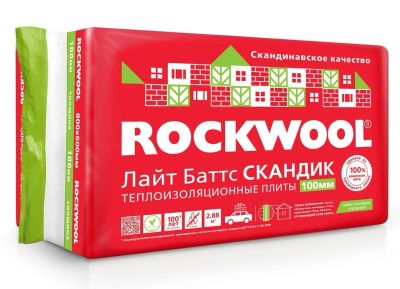 Лот: 16240521. Фото: 1. Роквуул Лайт Баттс Скандик. Утеплитель и изоляционные материалы
