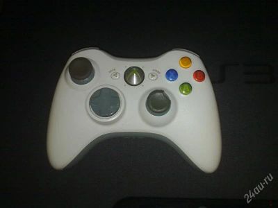Лот: 1427651. Фото: 1. Джойстик Xbox 360 беспроводной... Аксессуары для игровых приставок, консолей, геймпады