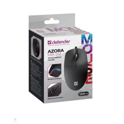 Лот: 25796535. Фото: 1. МЫШЬ ПРОВОДНАЯ DEFENDER Azora... Клавиатуры и мыши